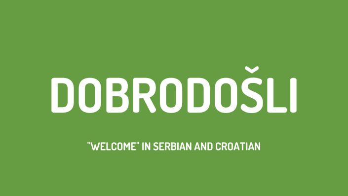 Serbian and Croatian