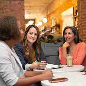 women-chating-cafe